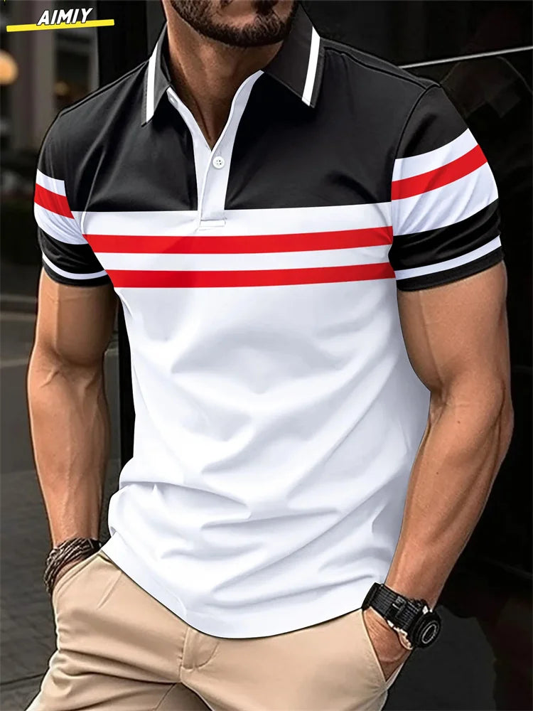 Golf Stripe Polo