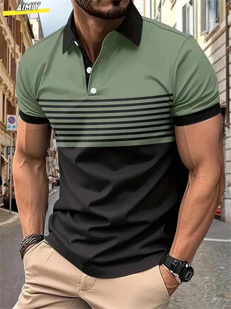 Golf Stripe Polo