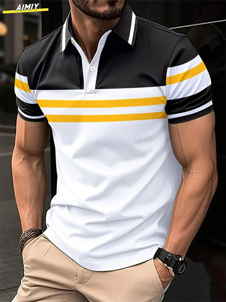 Golf Stripe Polo
