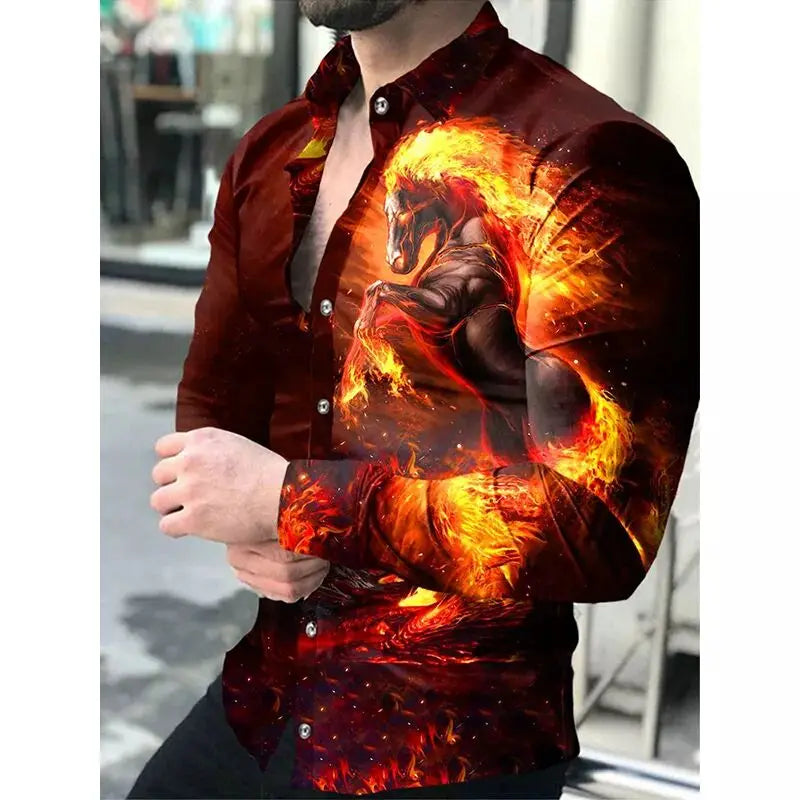 Party Evening Dress Shirt