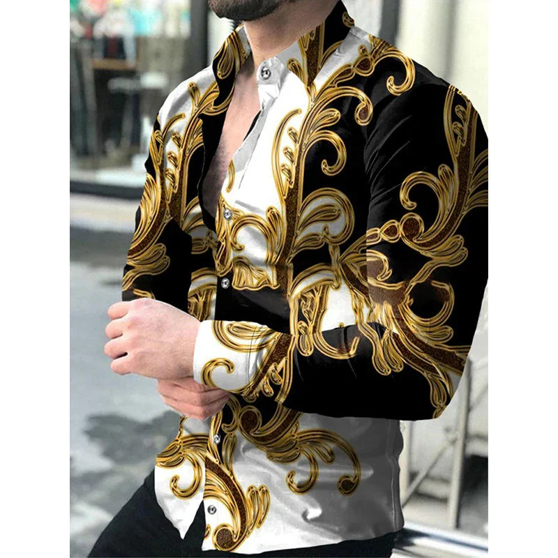 Party Evening Dress Shirt