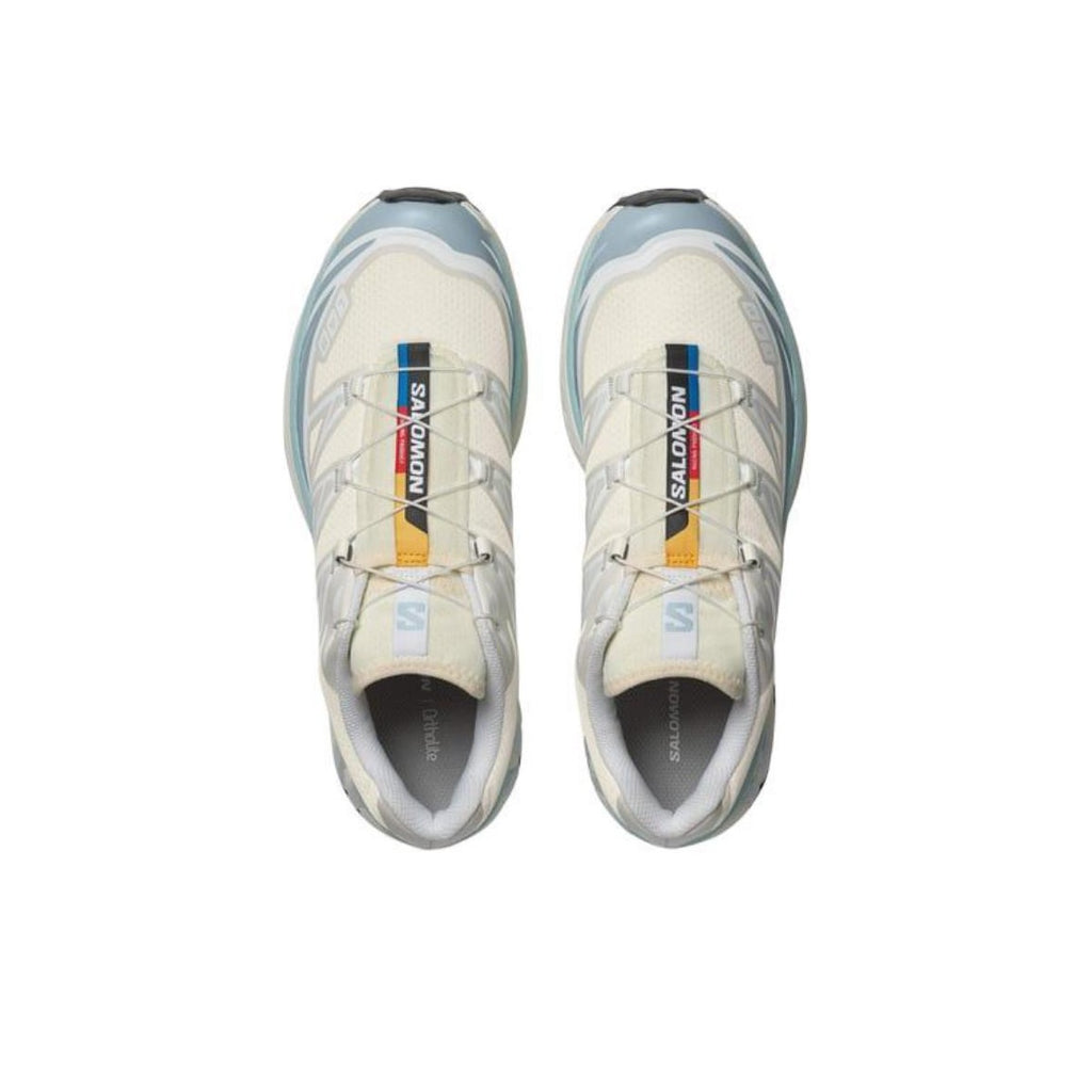 SALOMON XT-6 Low-Top Trail & Urban Running Shoes – Unisex Cream White | SKU: L47738500