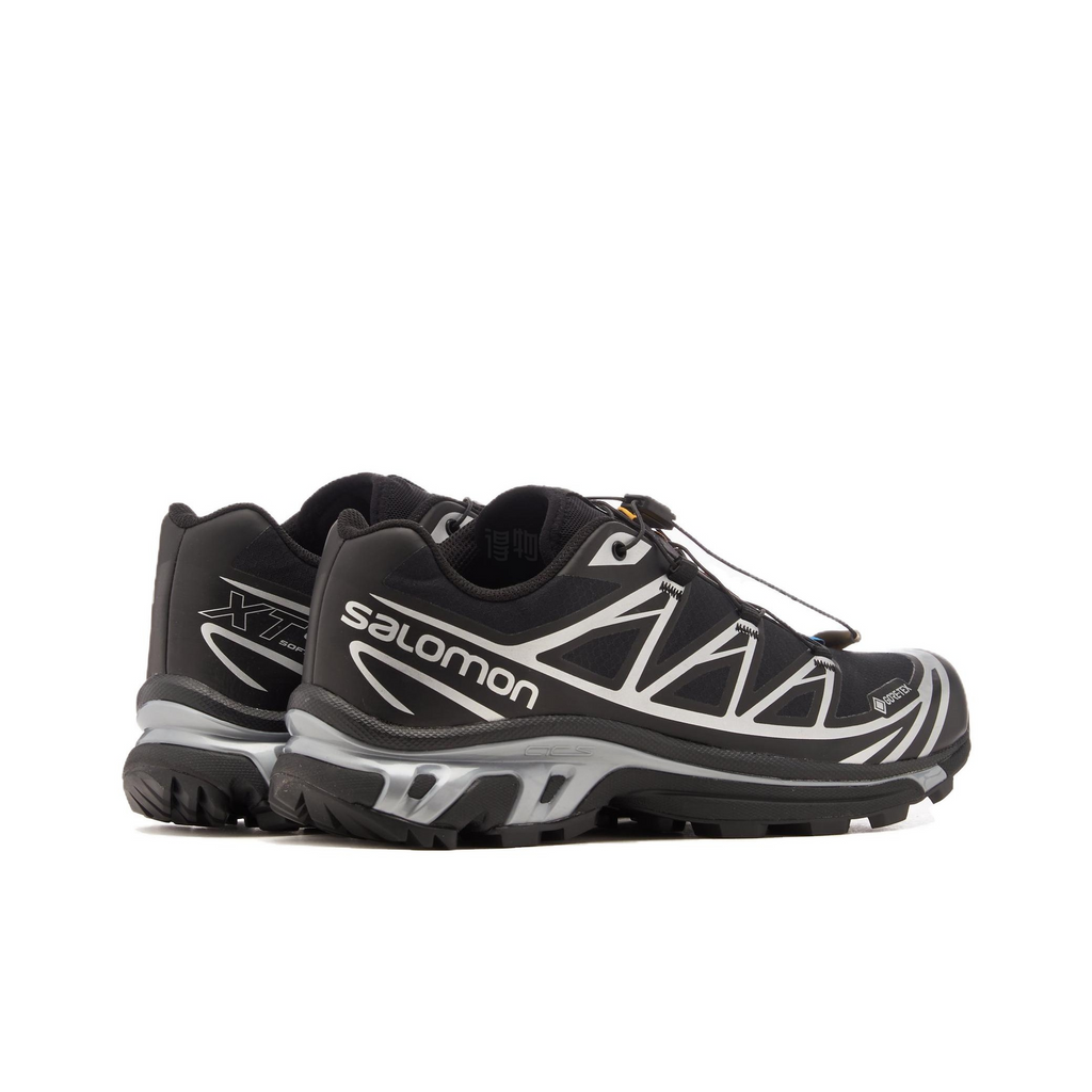 SALOMON XT-6 GTX Low-Top Outdoor Functional Shoes – Unisex Black / Silver | SKU: L47450600