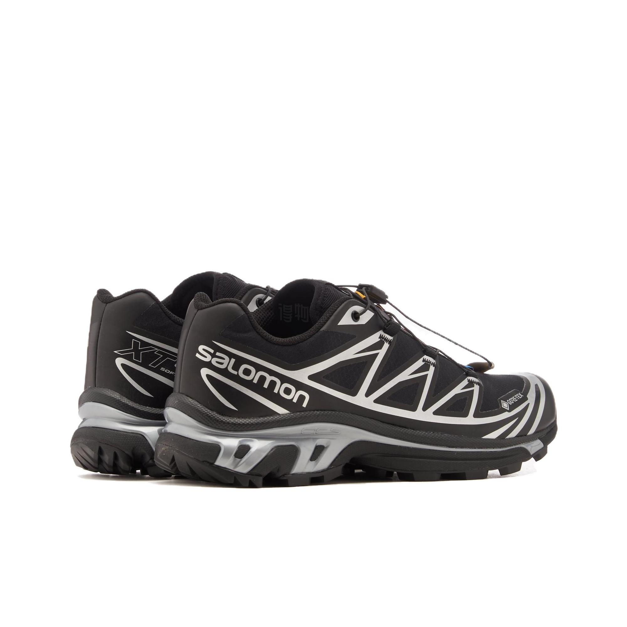 SALOMON XT-6 GTX Low-Top Outdoor Functional Shoes – Unisex Black / Silver | SKU: L47450600