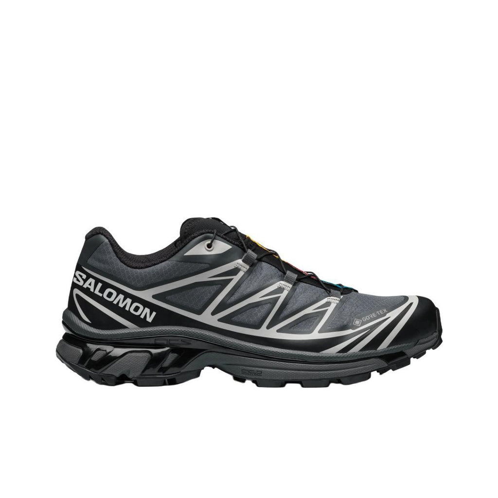 Salomon XT-6 GORE-TEX Low-Top Trail Running Sneaker – Unisex | Black/Grey/Silver