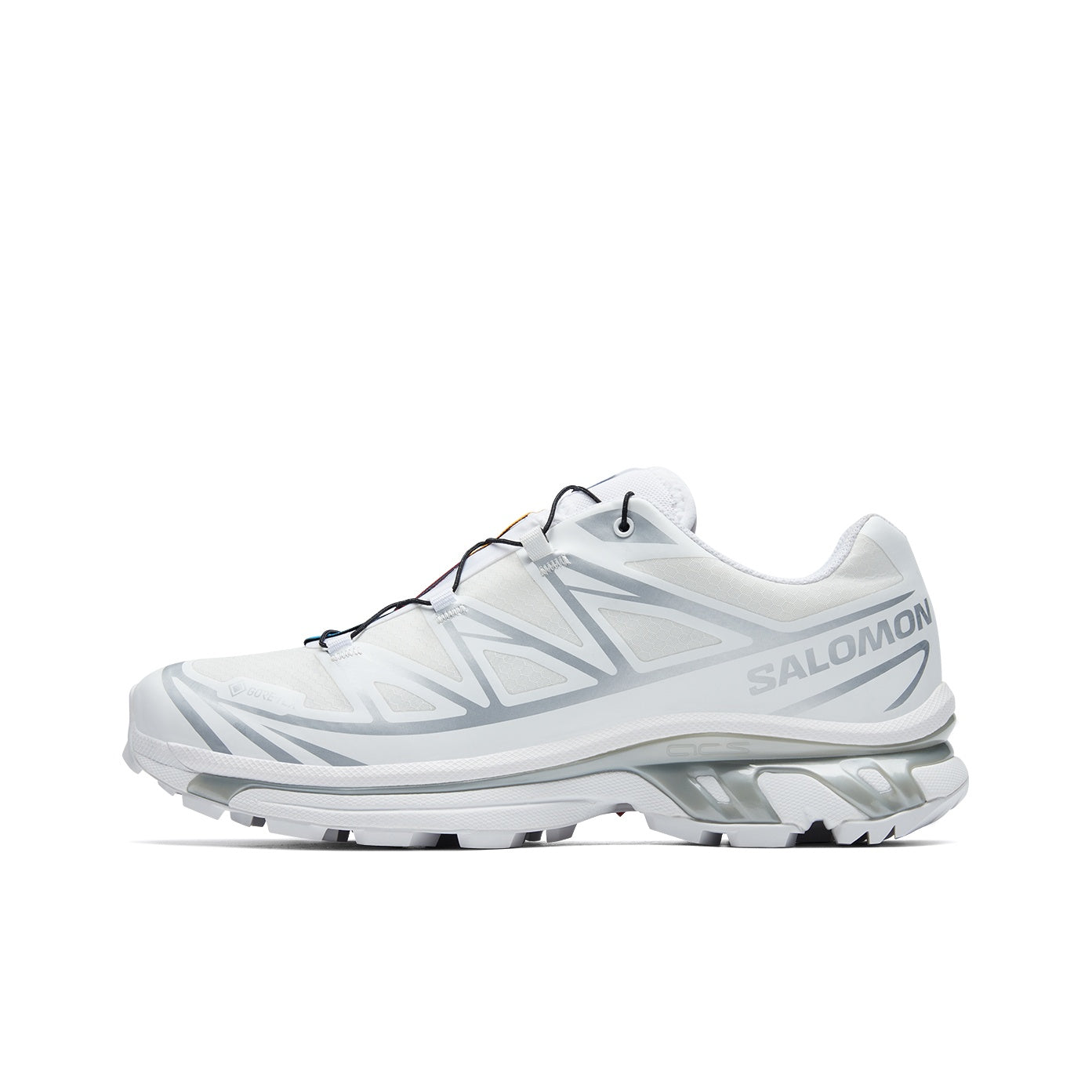 Salomon XT-6 GTX Low-Top Running Sneaker – Unisex | White
