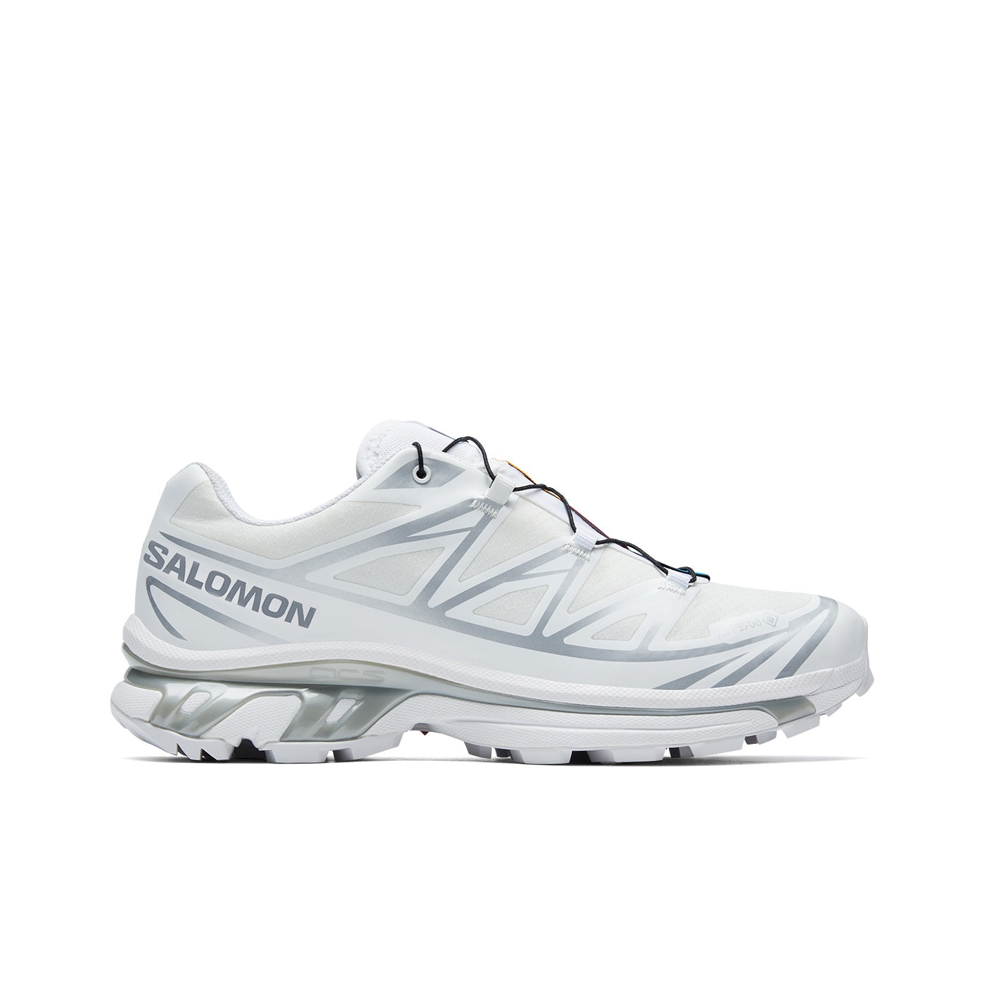 Salomon XT-6 GTX Low-Top Running Sneaker – Unisex | White