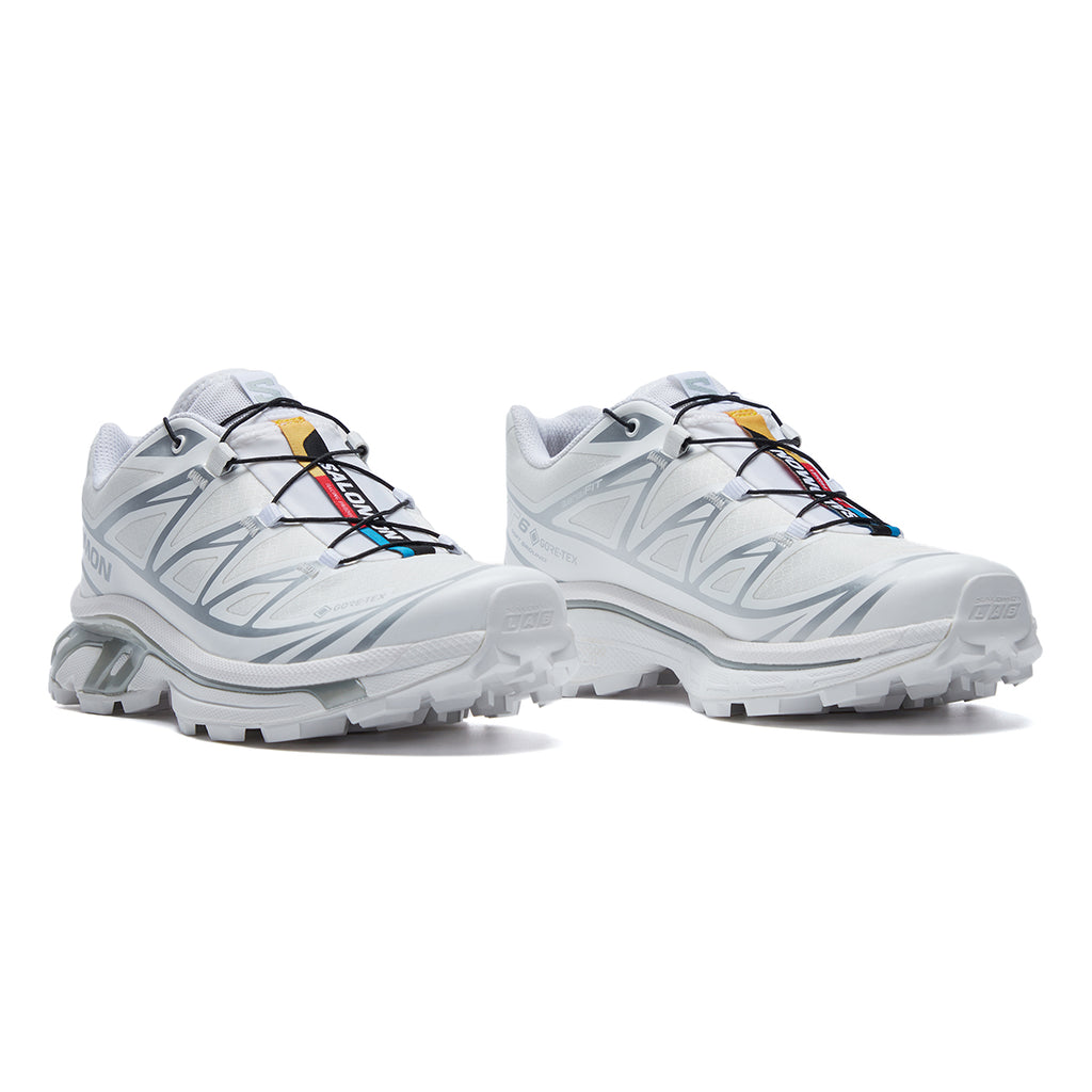 Salomon XT-6 GTX Low-Top Running Sneaker – Unisex | White