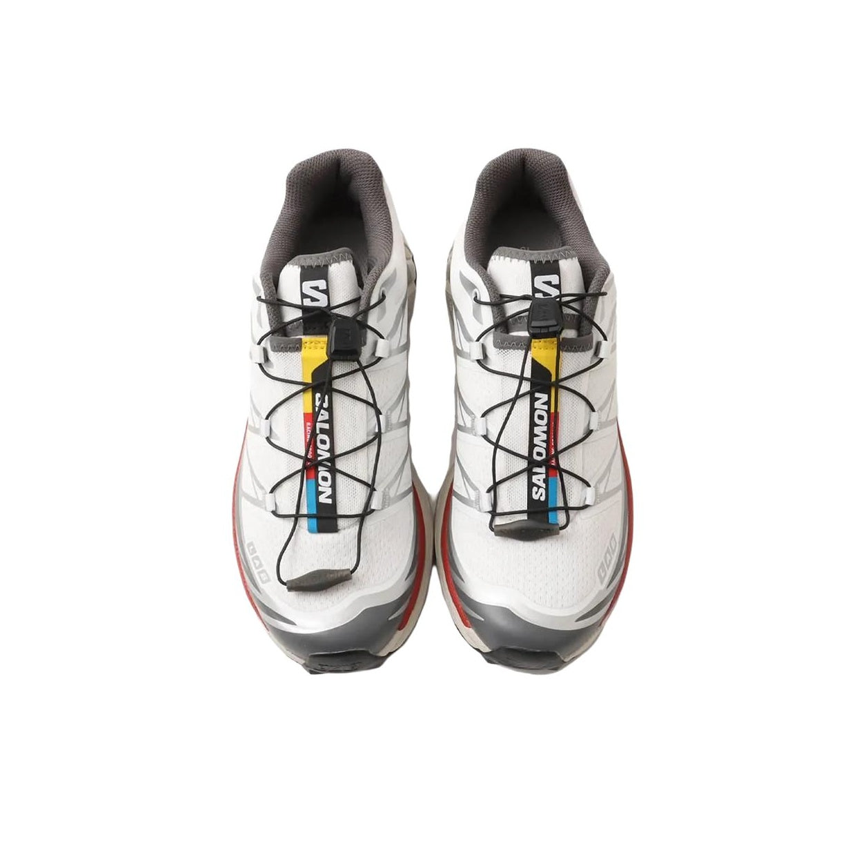 Salomon XT-6 Running Sneaker – Unisex | White/Grey/Red