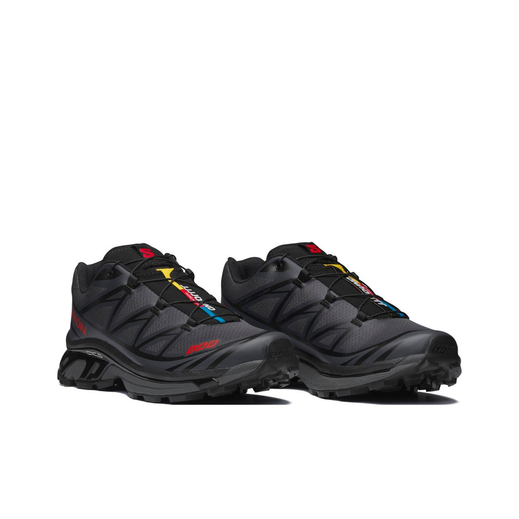 SALOMON × JJJJound XT-6 Low-Top Outdoor Sneakers – Unisex | Ebony/Black