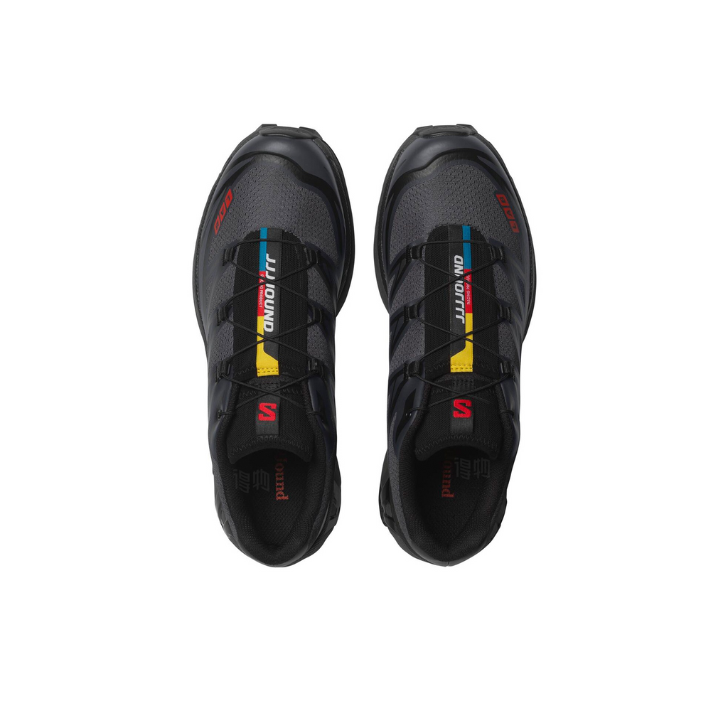 SALOMON × JJJJound XT-6 Low-Top Outdoor Sneakers – Unisex | Ebony/Black