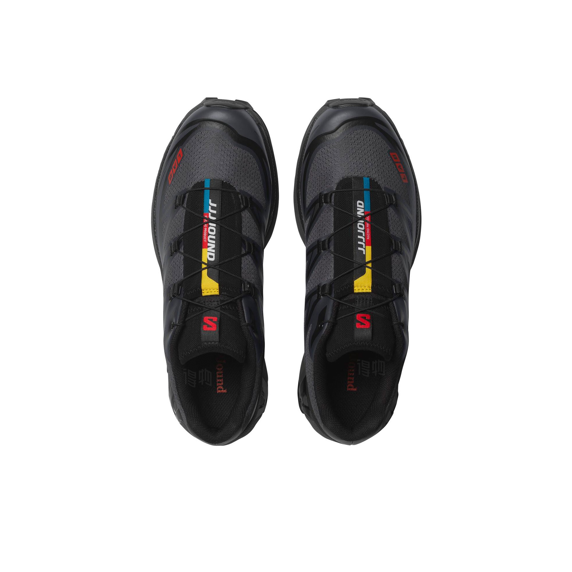 SALOMON × JJJJound XT-6 Low-Top Outdoor Sneakers – Unisex | Ebony/Black