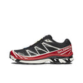 SALOMON XT-6 GTX Unisex Waterproof Lifestyle Running Shoe – Black/Red