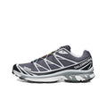 Salomon XT-6 Unisex Low-Top Casual Running Sneaker – Black/Grey/Blue