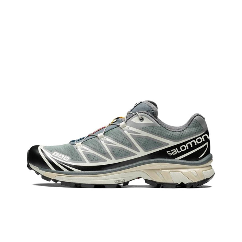 Salomon XT-6 RECUT Unisex Low-Top Sneaker – Monument / Phantom