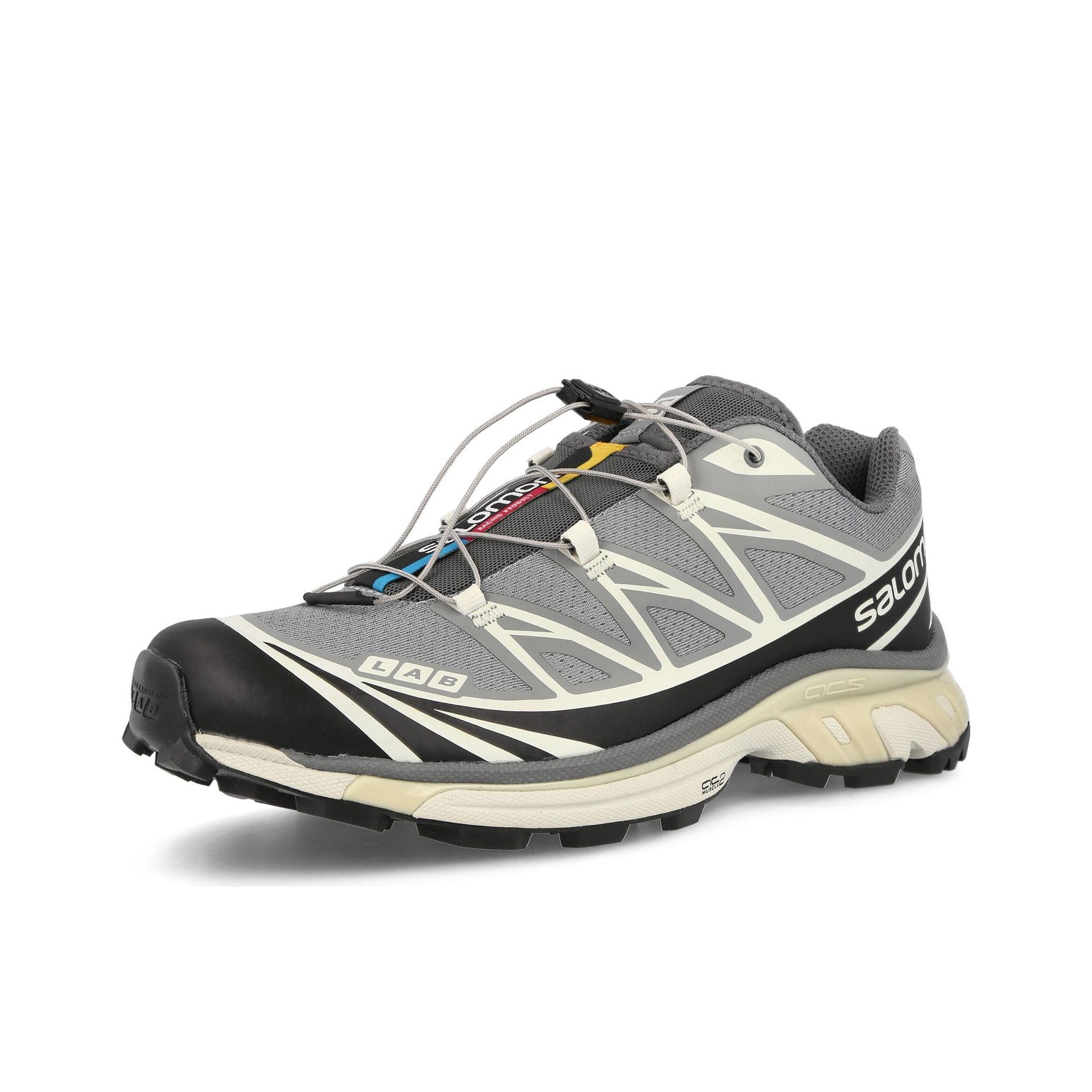 Salomon XT-6 RECUT Unisex Low-Top Sneaker – Monument / Phantom
