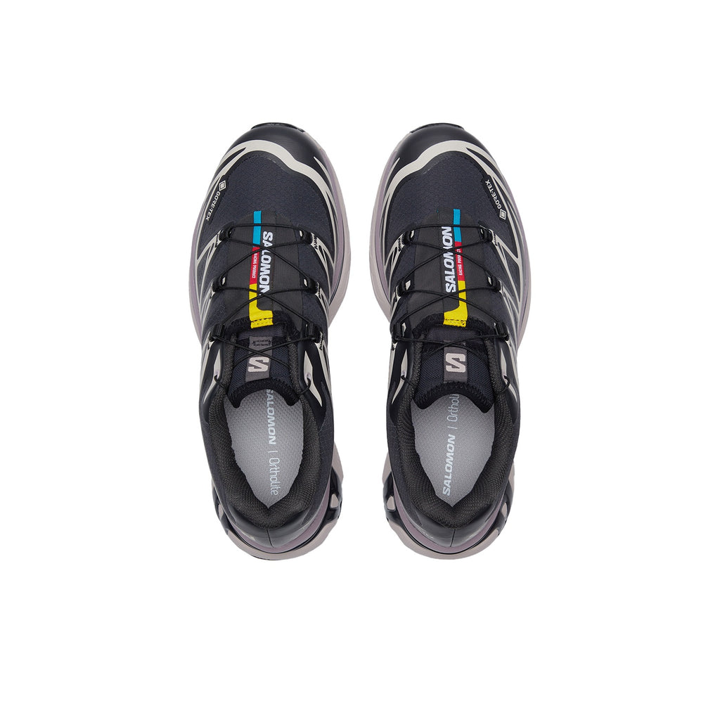 Salomon XT-6 GTX Unisex Low-Top Running Sneaker – Black / Cream