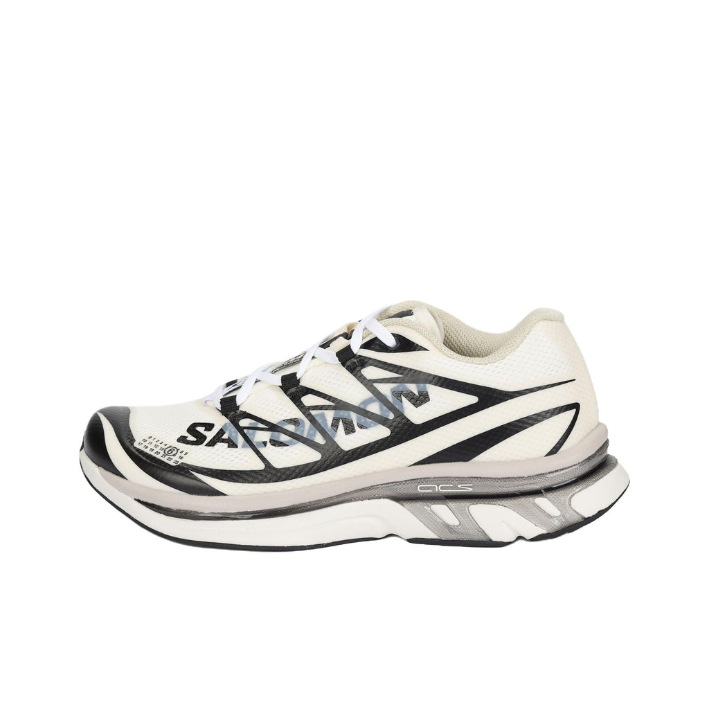 MM6 Maison Margiela × Salomon Women’s Low-Top Lace-Up Lifestyle Sneaker – Vanilla