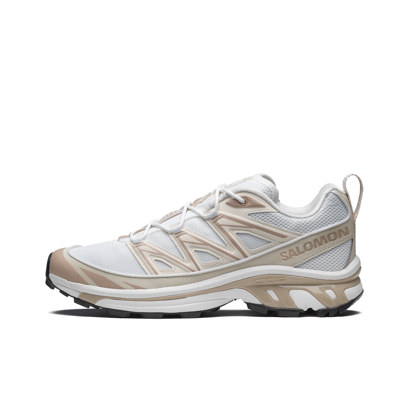 Salomon XT-6 Expanse Low-Top Running Shoe – Unisex | White / Oxford Brown
