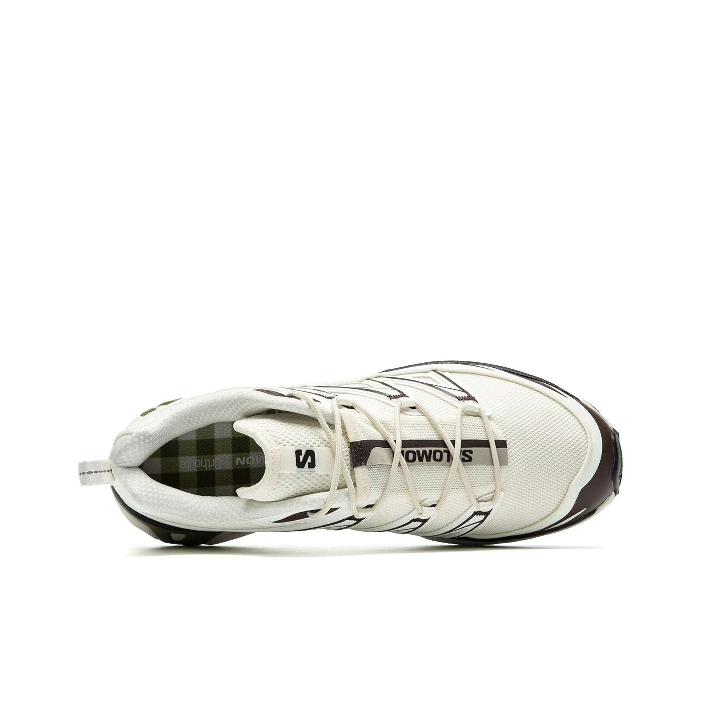 Salomon XT-6 Expanse Canvas Low-Top Running Shoe – Unisex | Cream / Green