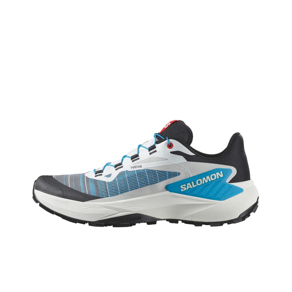 Salomon Genesis Low-Top Trail Running Shoe – Men's | White / Blue