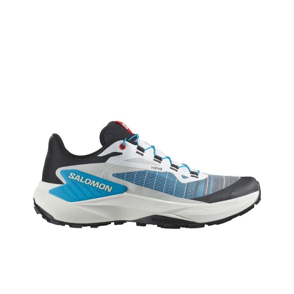 Salomon Genesis Low-Top Trail Running Shoe – Men's | White / Blue