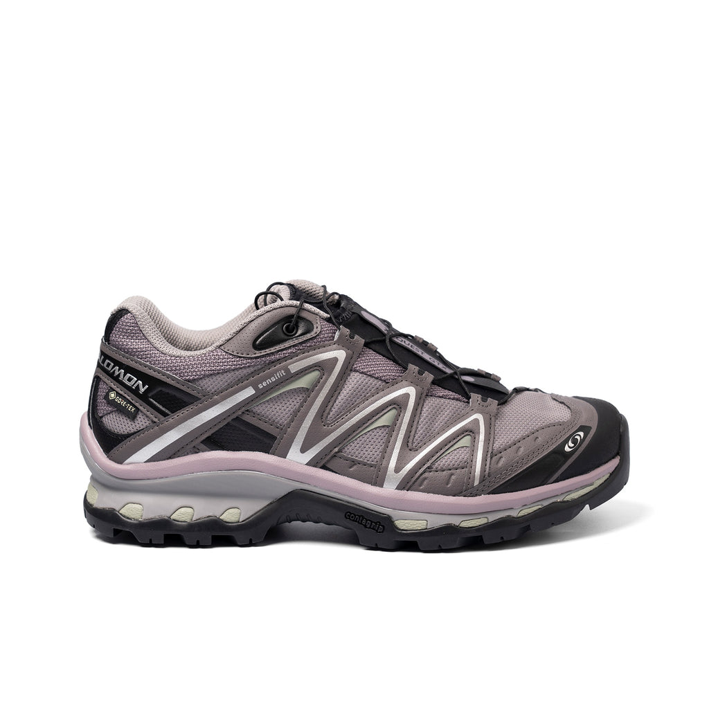 Salomon XT-Quest GTX Low-Top Casual Running Shoe – Unisex | Gull Grey / Brown / Black