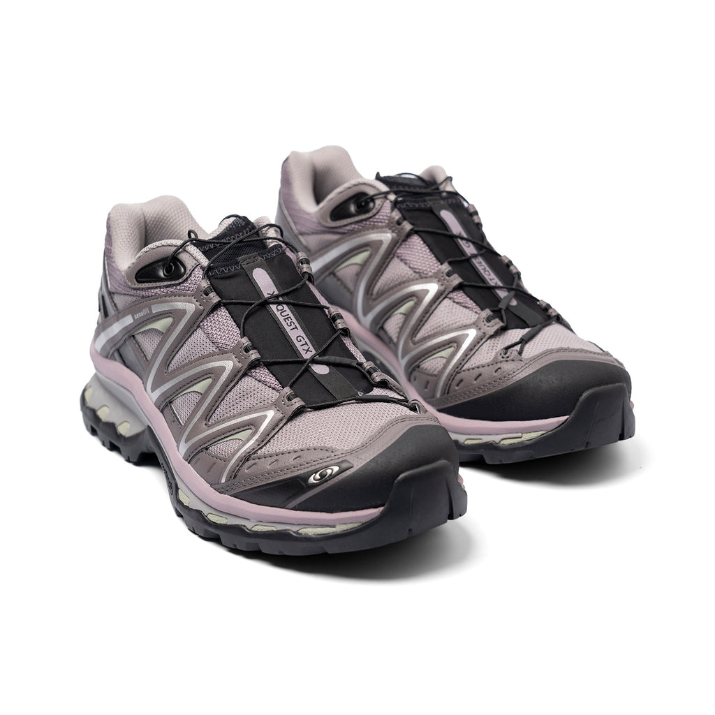 Salomon XT-Quest GTX Low-Top Casual Running Shoe – Unisex | Gull Grey / Brown / Black