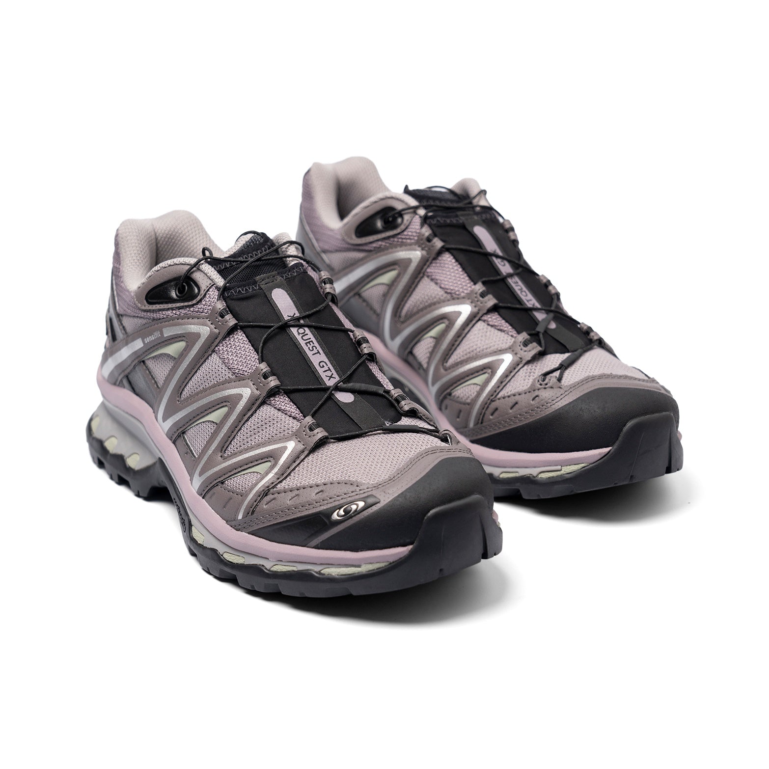 Salomon XT-Quest GTX Low-Top Casual Running Shoe – Unisex | Gull Grey / Brown / Black