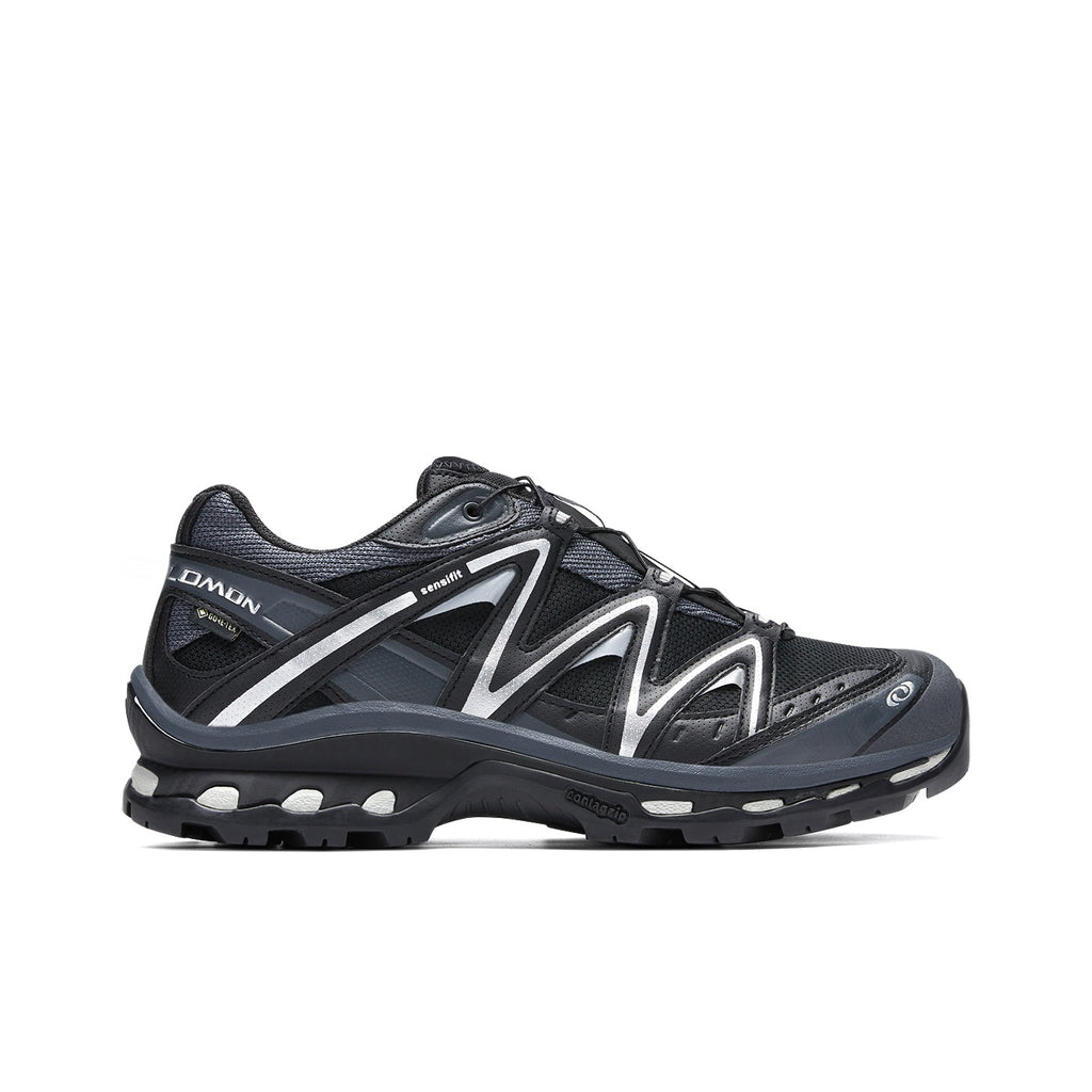 Salomon XT-Quest GTX Low-Top Hiking Shoe – Unisex | Black / Ebony / Metallic Silver