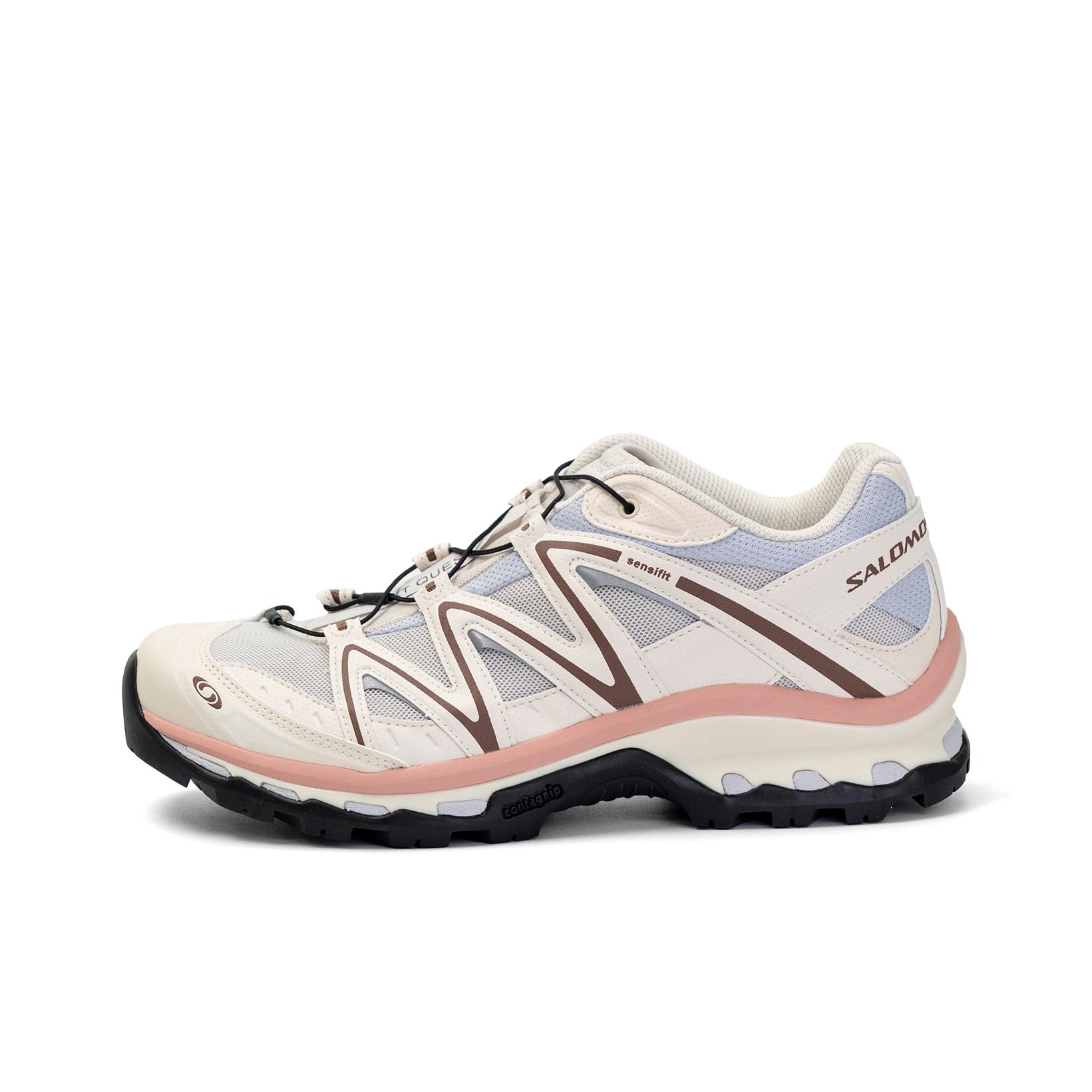 Salomon XT-Quest Low-Top Outdoor Hiking Shoe – Unisex | White / Champagne