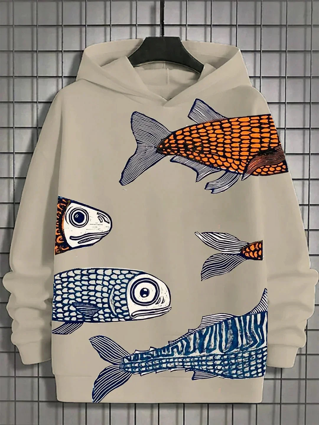 Japanese Harajuku fashion men's hoodie