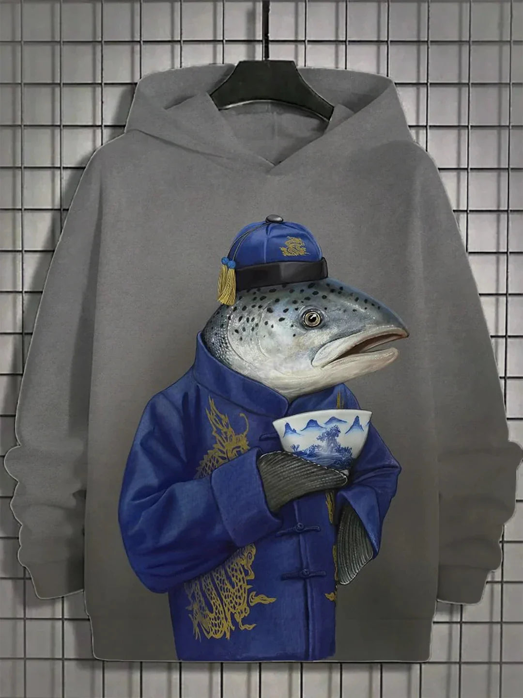 Japanese Harajuku fashion men's hoodie