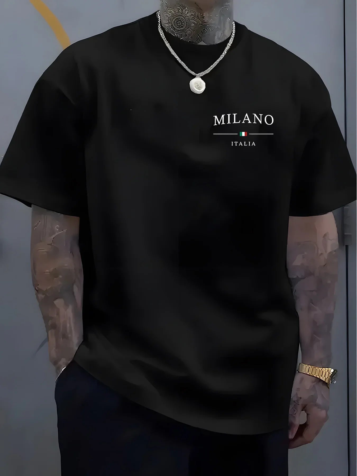 MILANO ITALIA short sleeved T-shirt top