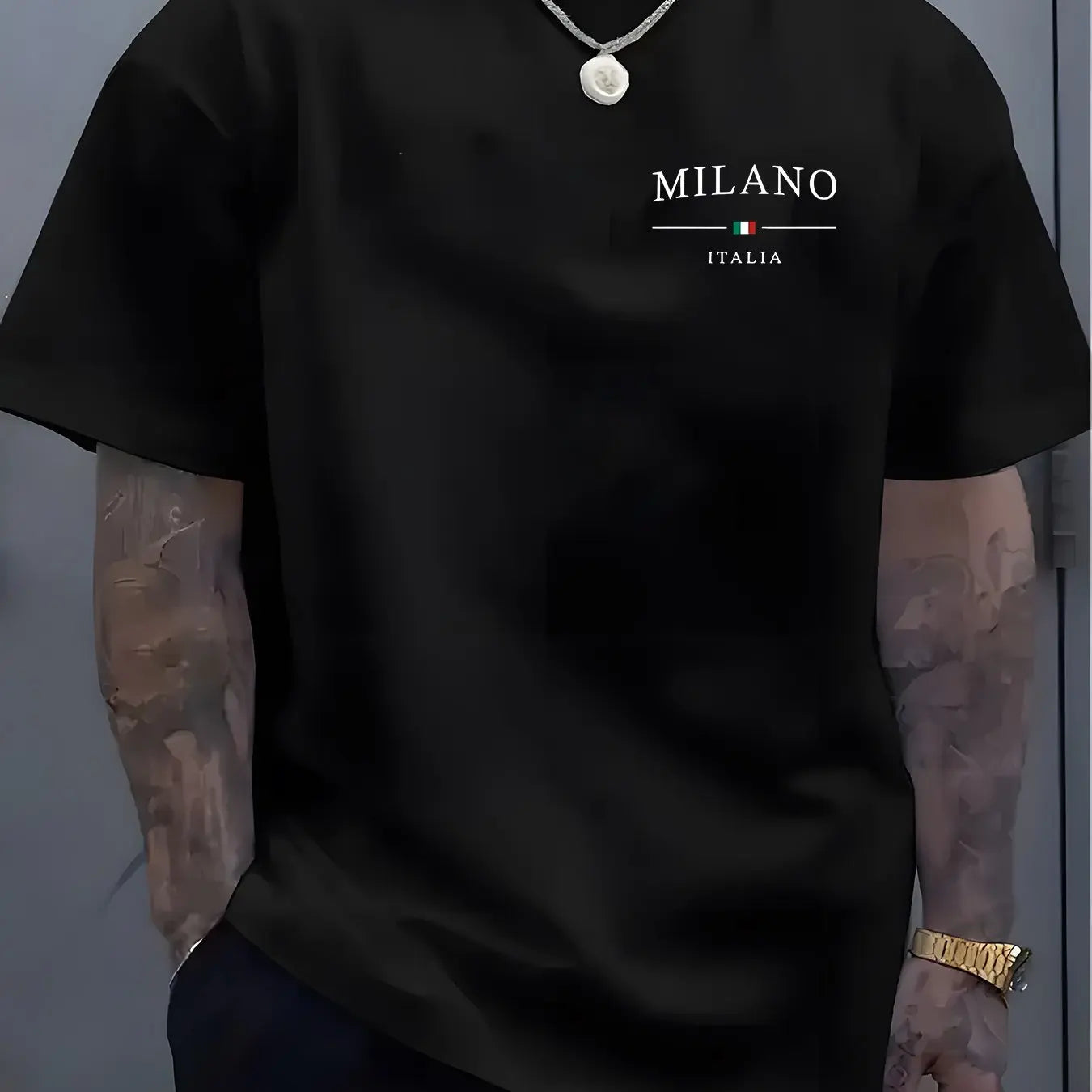 MILANO ITALIA short sleeved T-shirt top