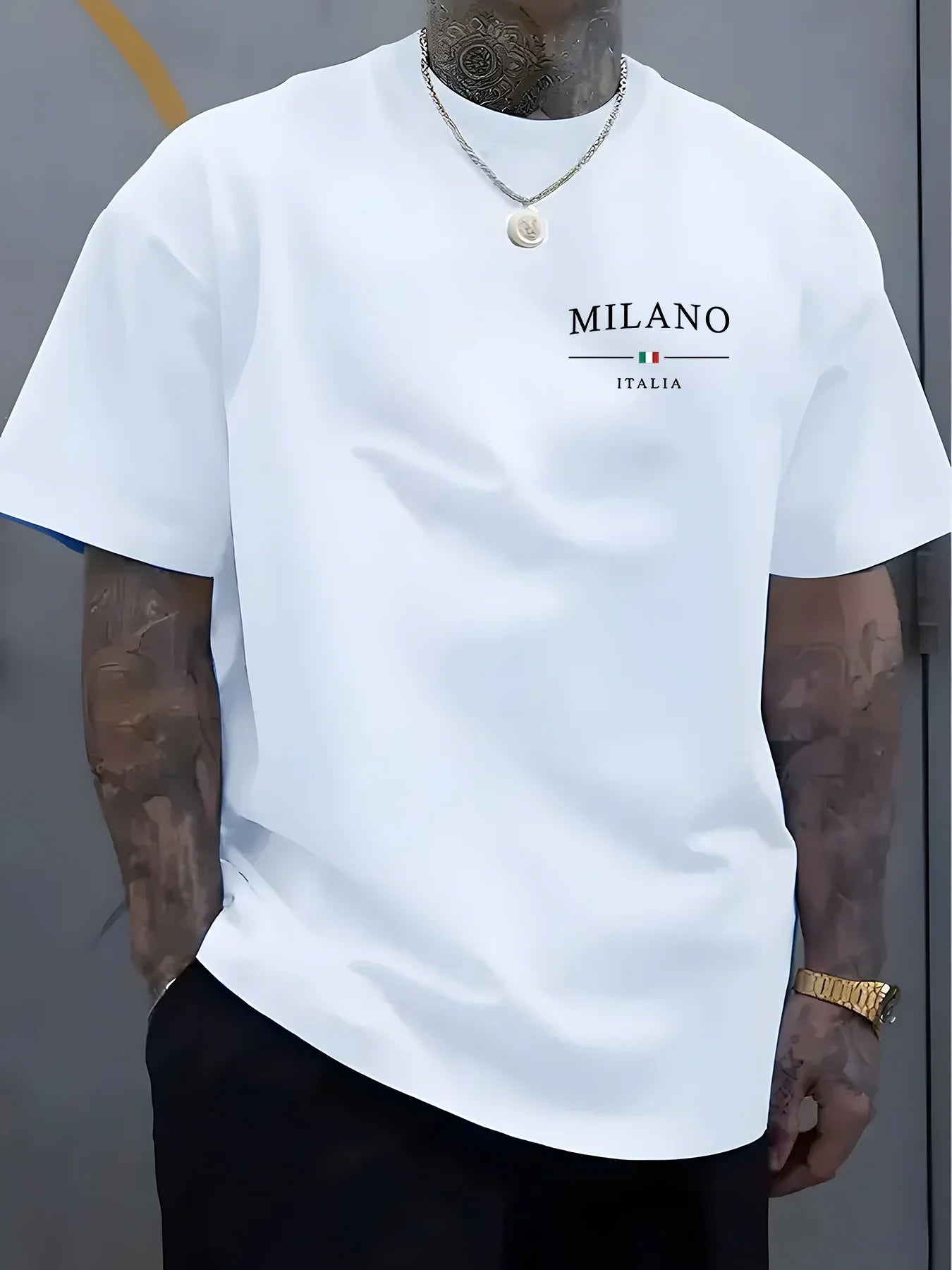 MILANO ITALIA short sleeved T-shirt top