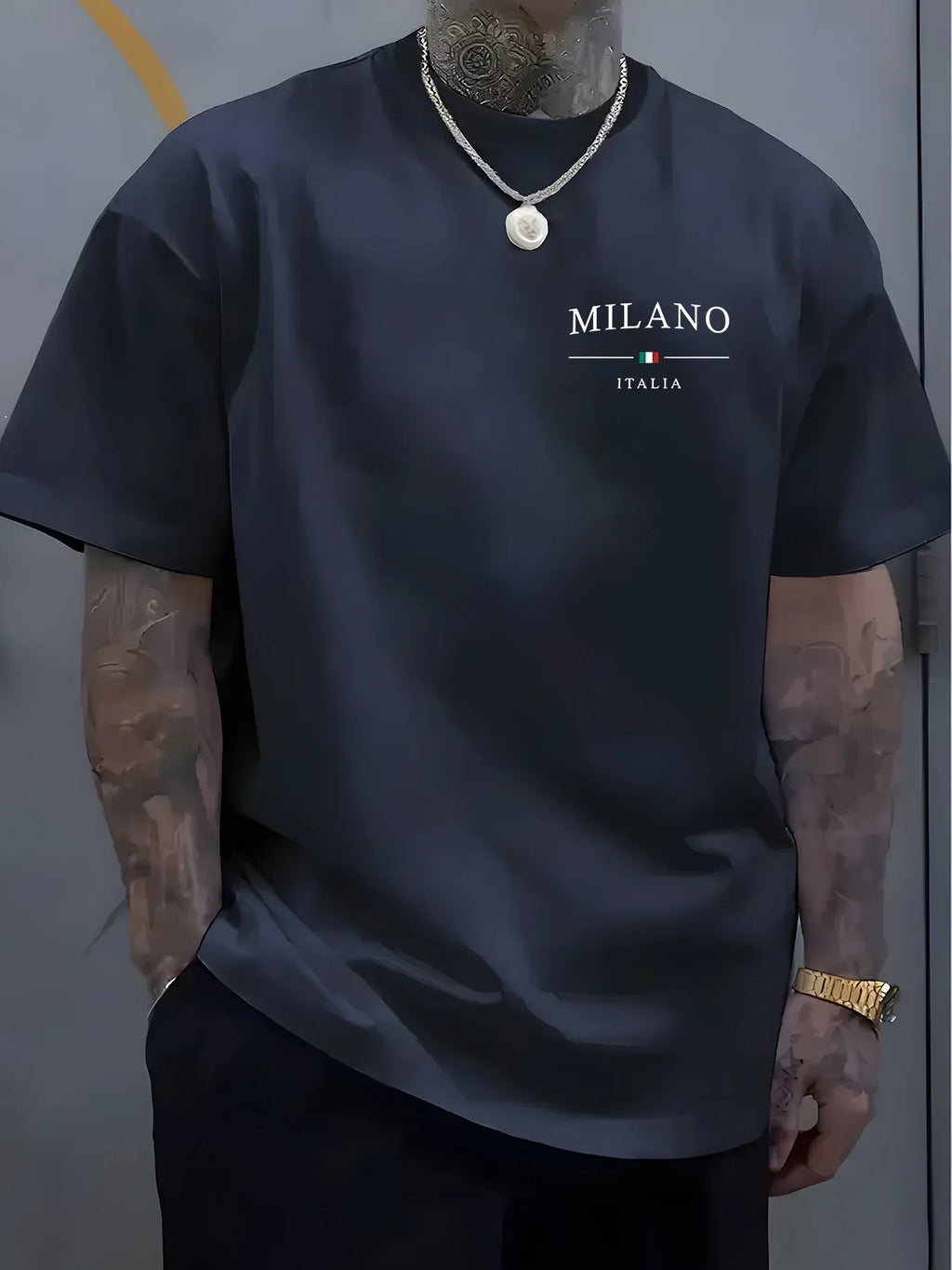 MILANO ITALIA short sleeved T-shirt top