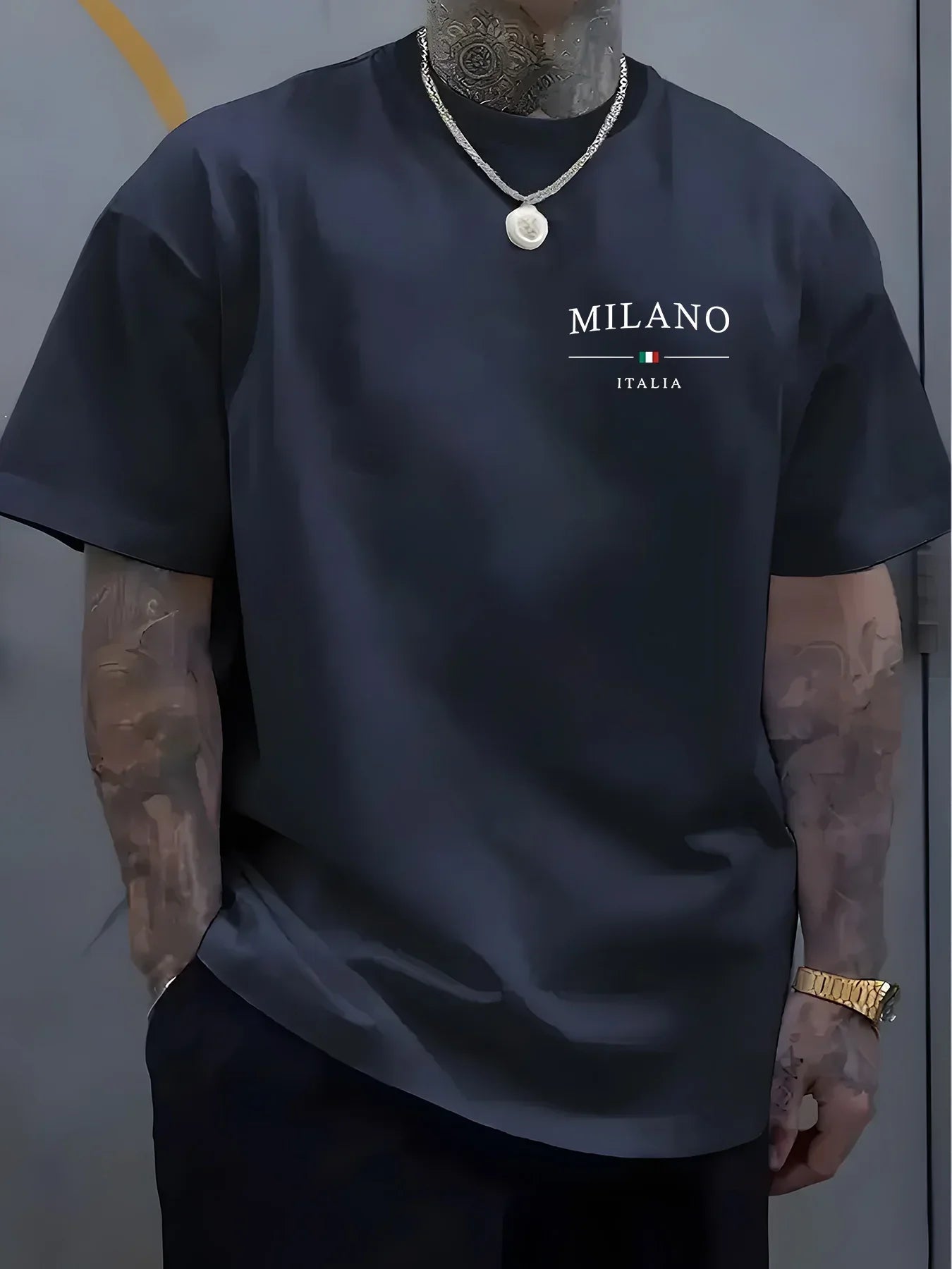 MILANO ITALIA short sleeved T-shirt top