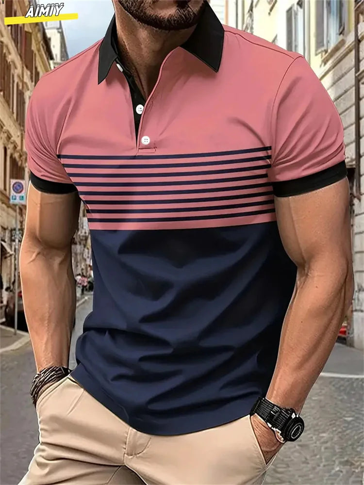 Golf Stripe Polo