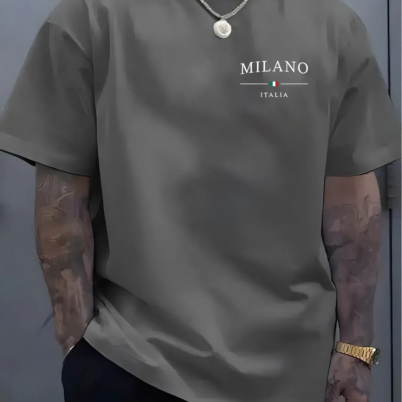 MILANO ITALIA short sleeved T-shirt top