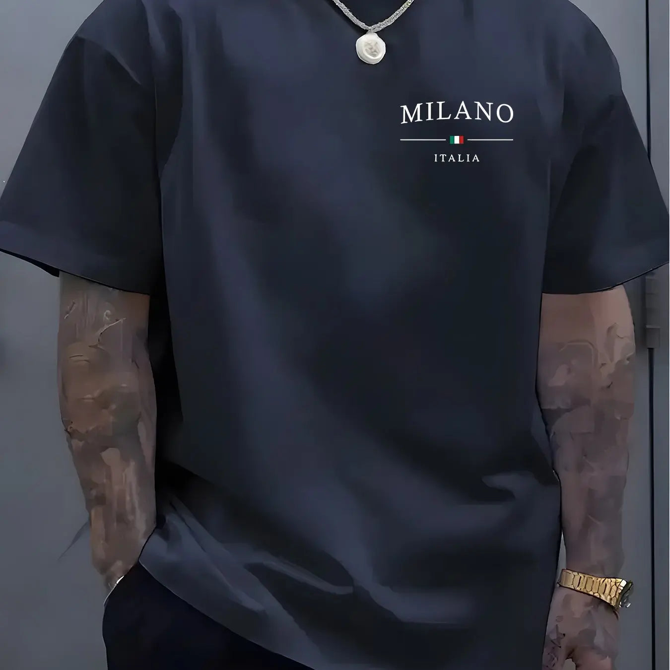 MILANO ITALIA short sleeved T-shirt top
