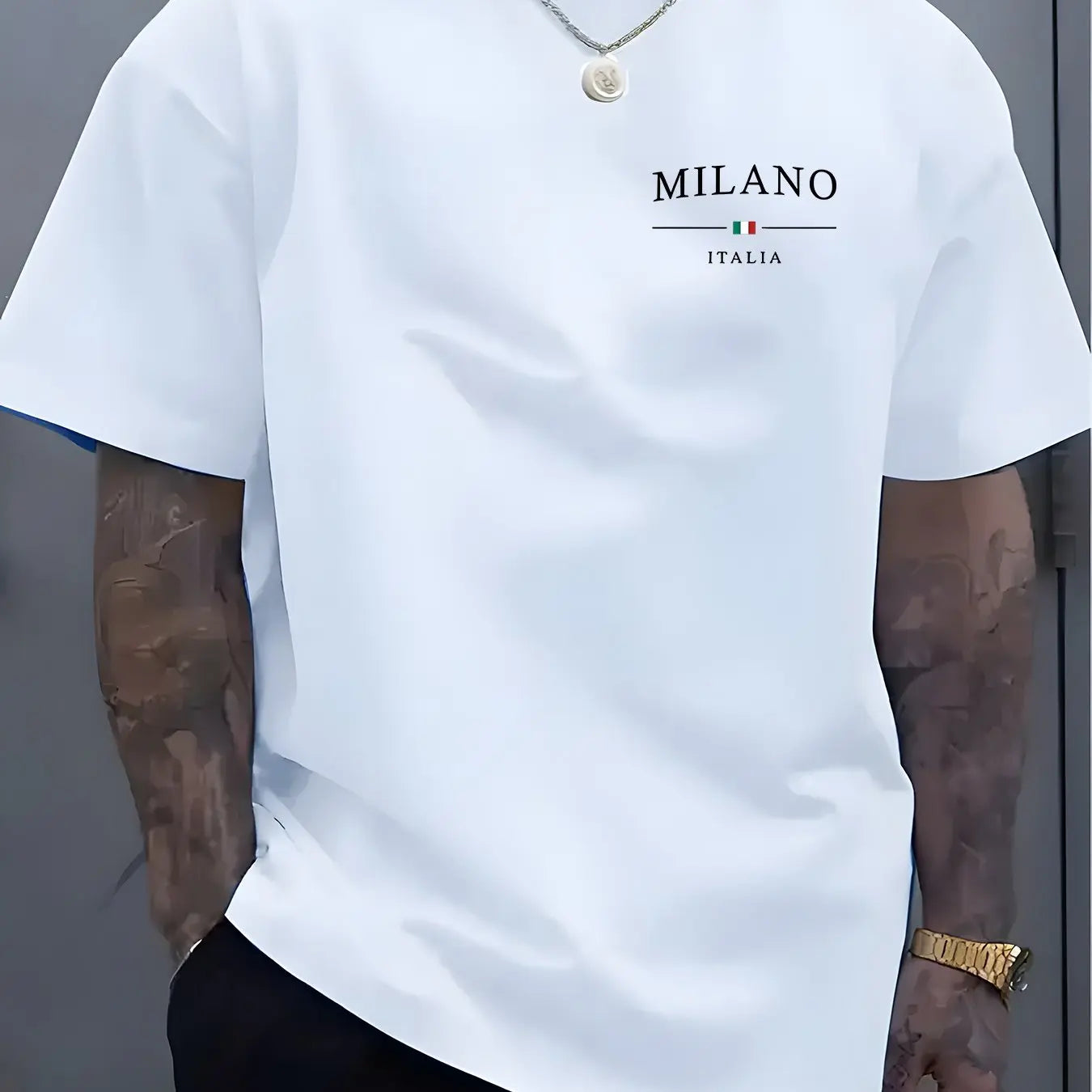 MILANO ITALIA short sleeved T-shirt top