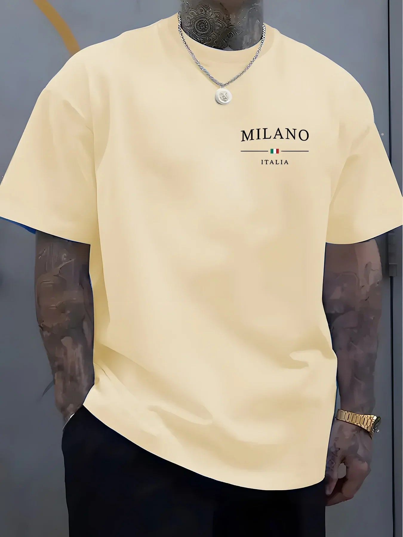 MILANO ITALIA short sleeved T-shirt top