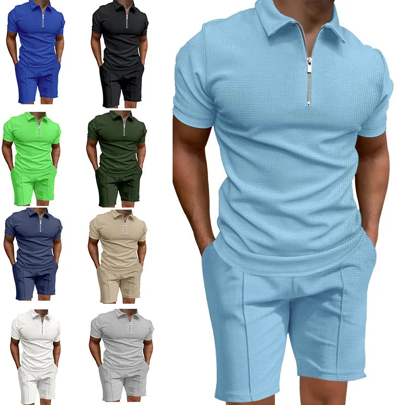 2 Piece   Polo Shirt Set