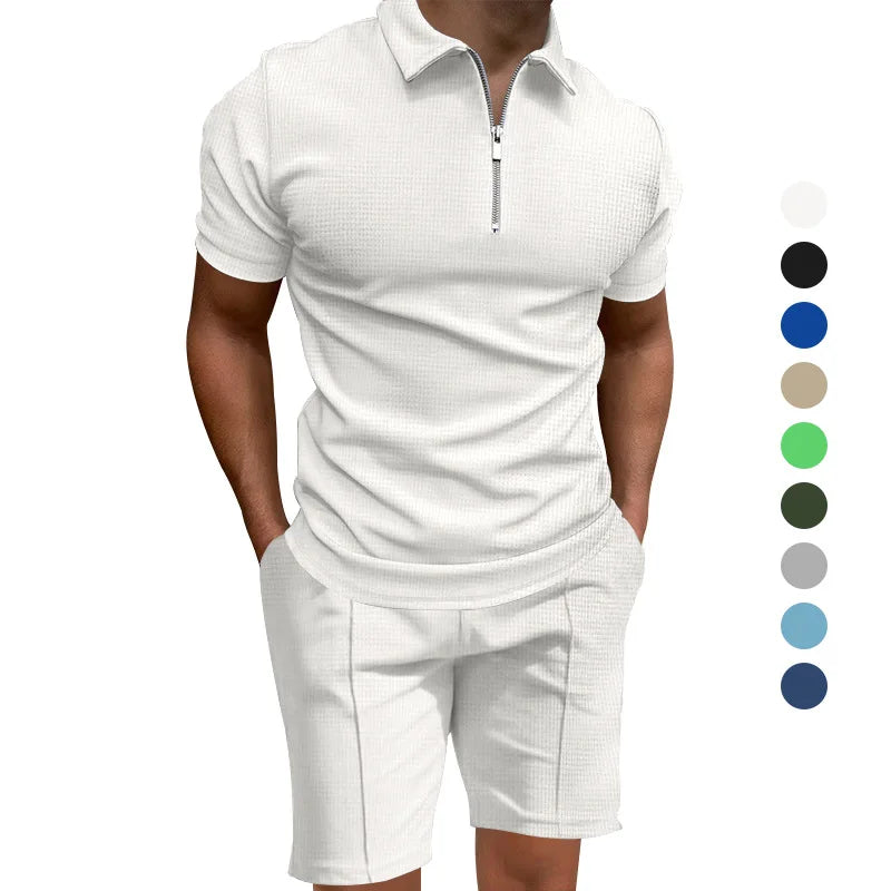 2 Piece   Polo Shirt Set